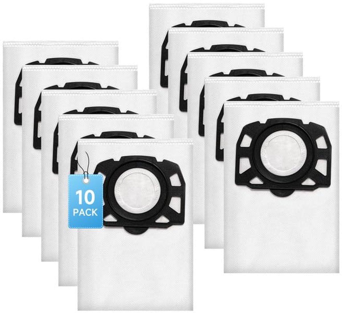 Stofzuigerzakken - Vliesfilterzakken - Pack van 10 - Hoogwaardig