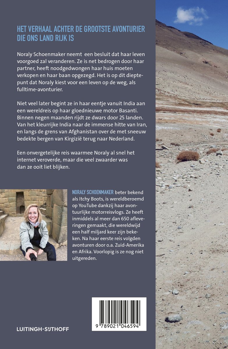 Itchy Boots 1 - Keerpunt - back cover