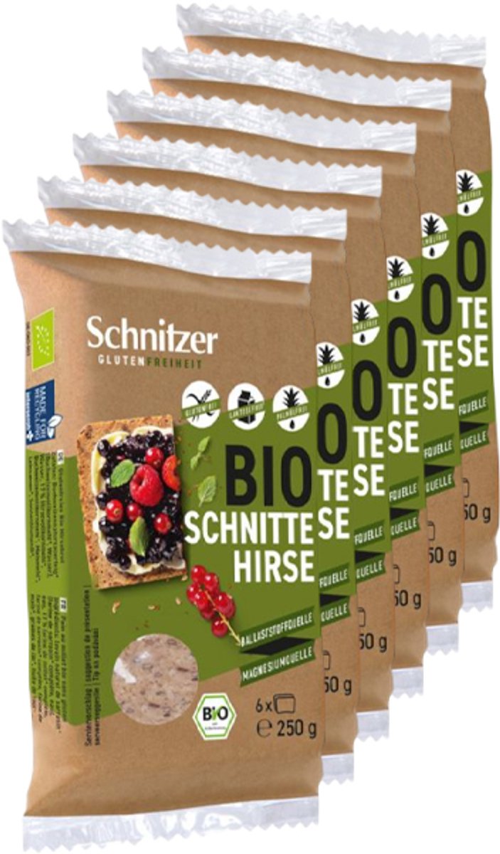 Schnitzer | Gierstbrood | 6 stuks | 6 x 250 gram