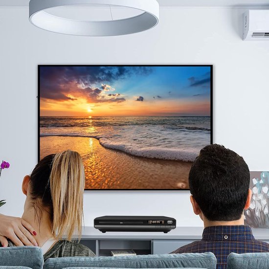 RFWR® Regiovrije DVD-speler met HDMI en USB-aansluiting - 1080P Upscaling en Breakpoint Geheugen — afbeelding 5