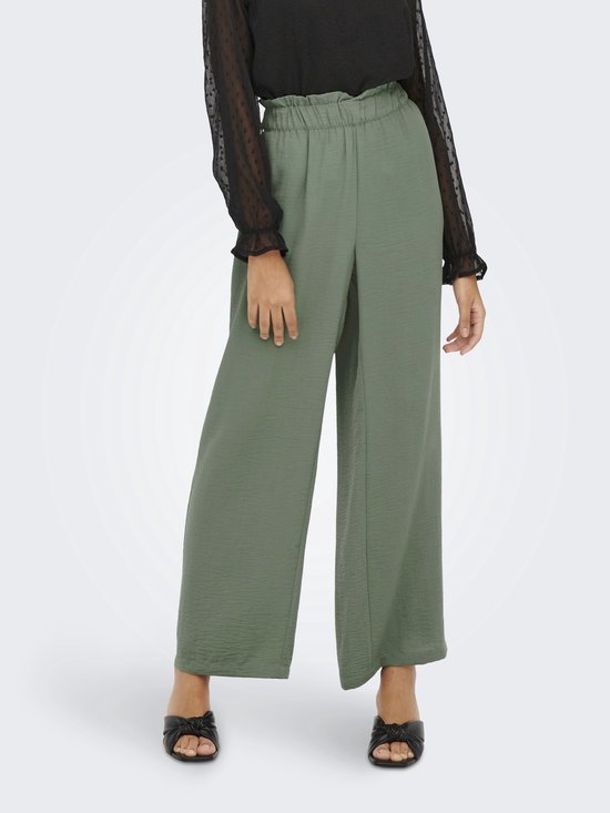 Pantalon Jacqueline de Yong Jdydivya Hw Wide Pants Wvn Noos 15271184 Sea Spray Femme Taille - L28 x L32