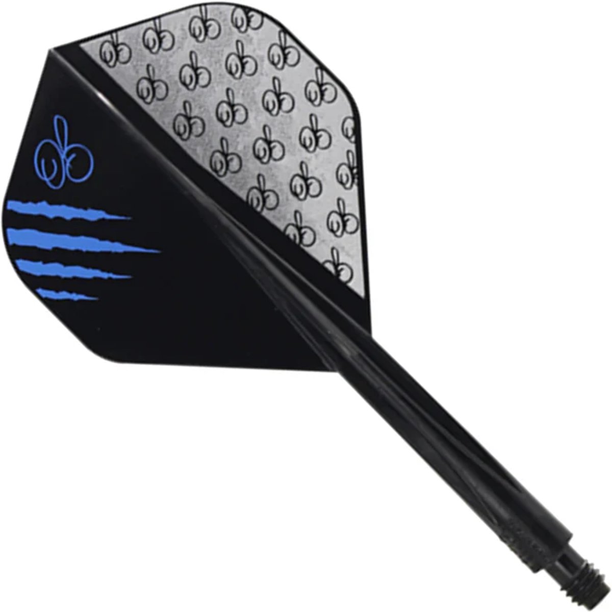 Condor AXE Flight System Standard Owen Bates Black - Dart Flights Short