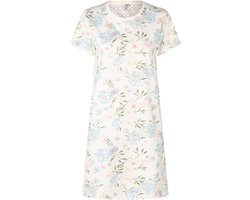 By Louise Dames Nachthemd Korte Mouw Flowers - Maat L