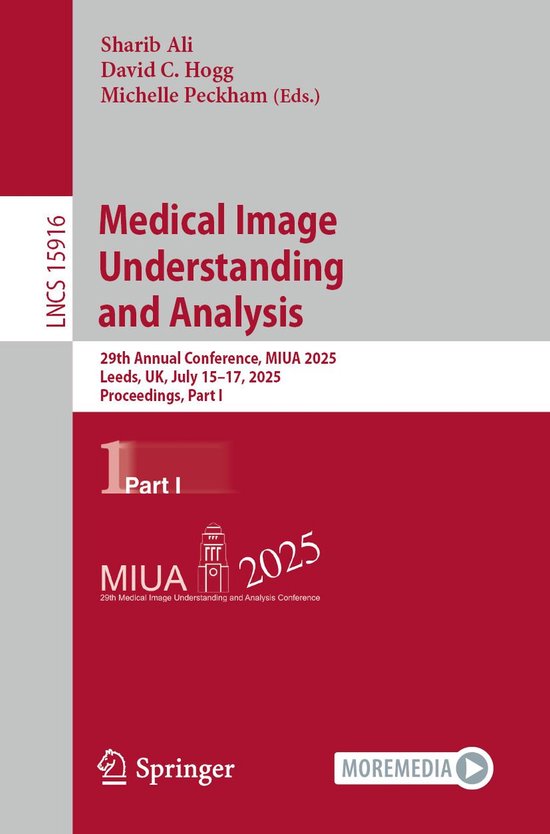 Springer Nature Proceedings Computer Science 1 - Medical Ima ... - cover