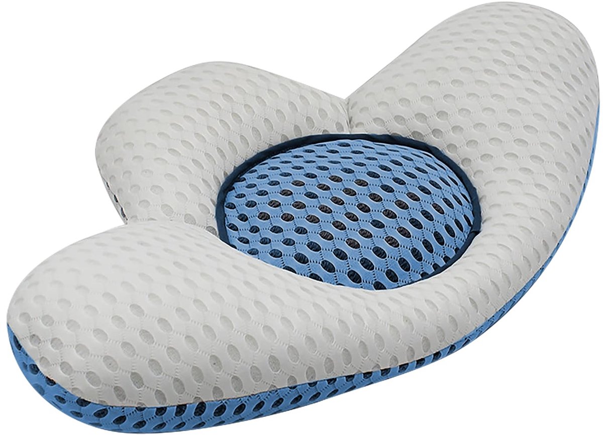 Ibenzoa® Ergonomisch Lendenkussen voor Optimale Rugondersteuning en Pijnverlichting tijdens het Slapen