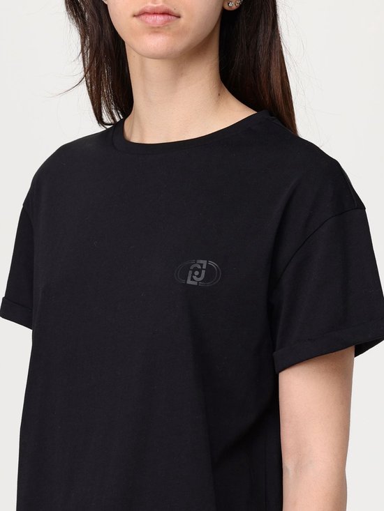 Short Sleeve Crew Neck TShirt Wo - Black T-Shirts