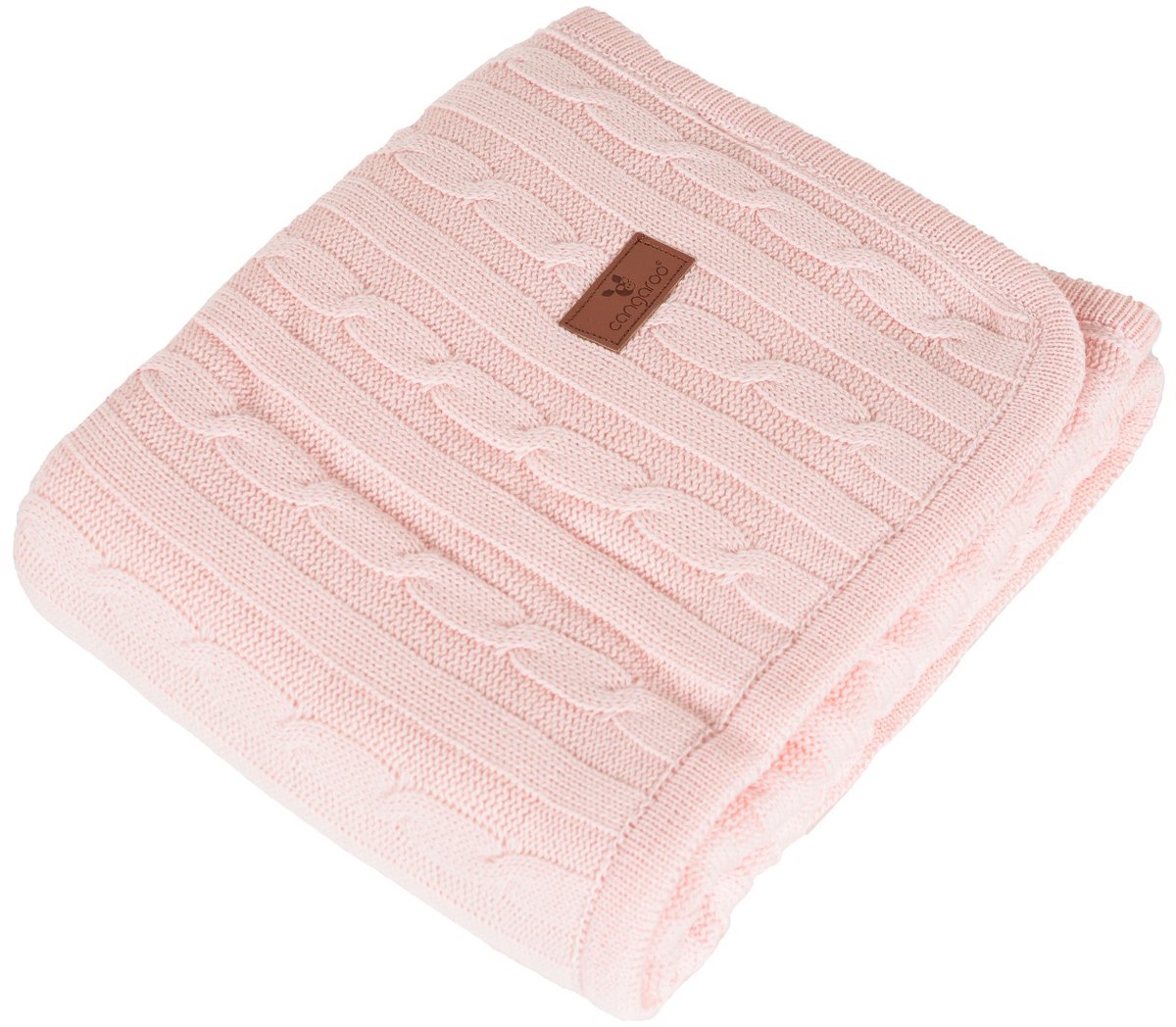 Cangaroo Sherpy Pink 75 x 100 cm Wiegdeken