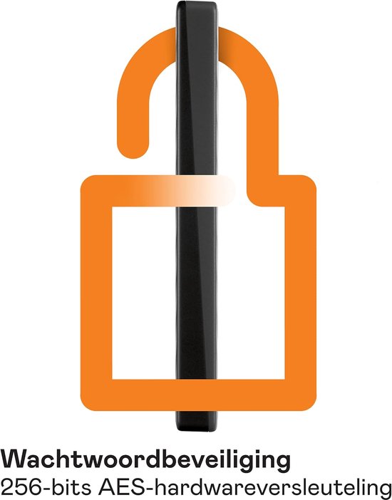 RFWR® Externe harde schijf 1 TB - Mobiele opslag met automatische back-ups en wachtwoordbeveiliging - Compatibel met PC, Xbox en PS4 van Merkloos — afbeelding 5