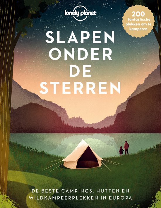 Lonely planet - Slapen onder de sterren - cover