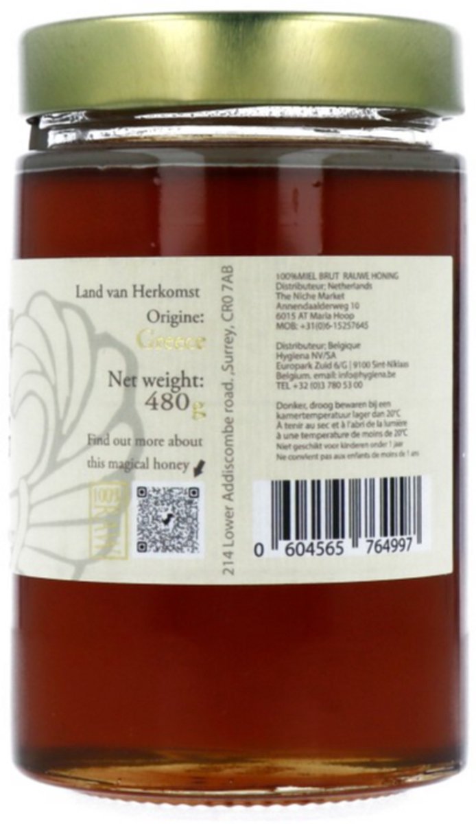 Wild About Honey Griekse Tijm Honing 480GR van Wild About Honey — afbeelding 2