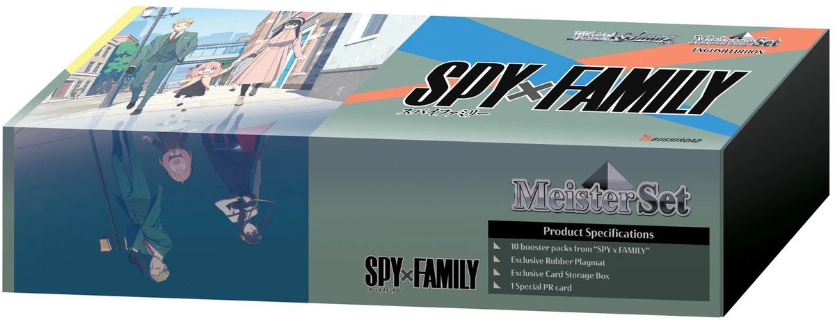 Bushiroad Weiß Schwarz TCG Spy x Family-Meister Set (Diversen) Nieuw