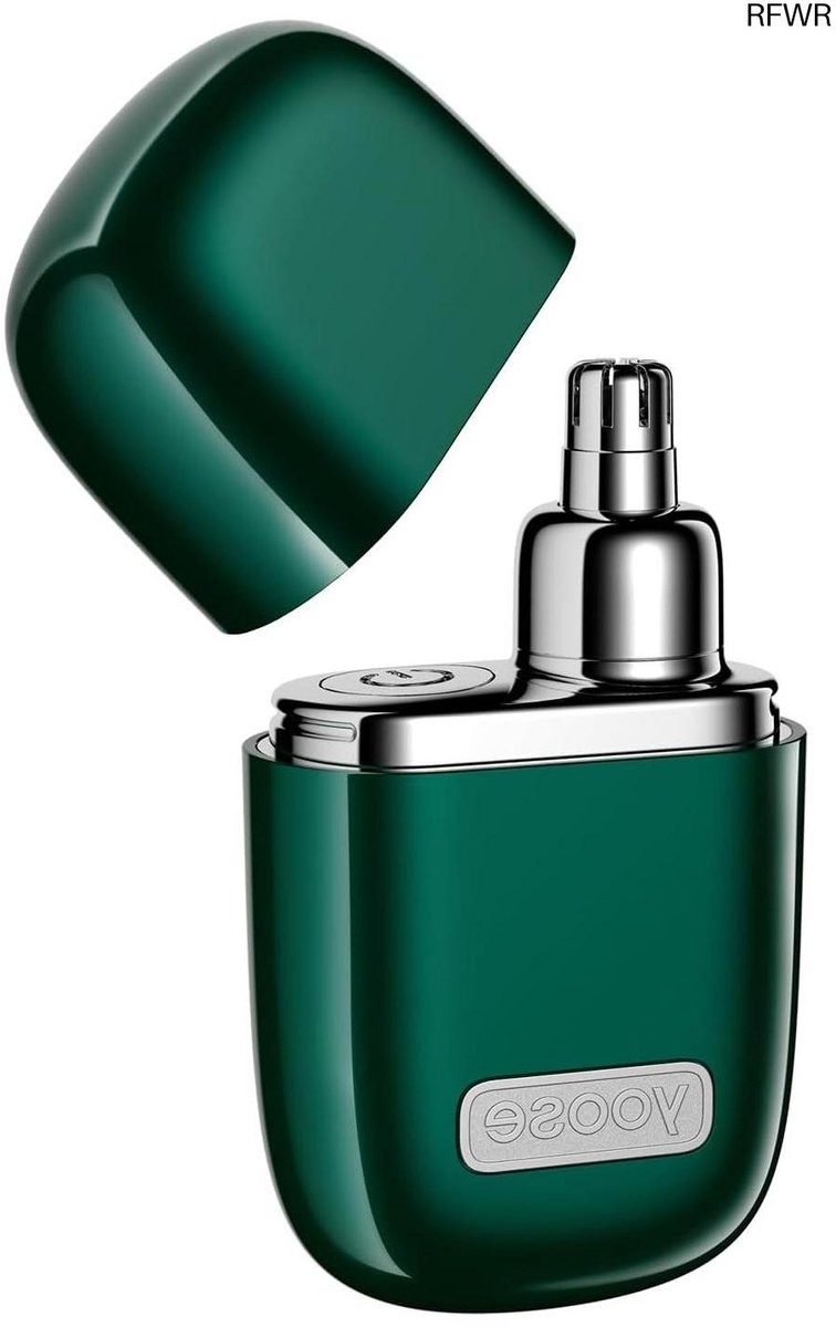 RFWR® Pijnloze Neushaartrimmer, Waterdichte Neushaarverwijderaar voor Heren, Ergonomisch Ontwerp, Sterke Prestaties, Ideaal voor Verzorging