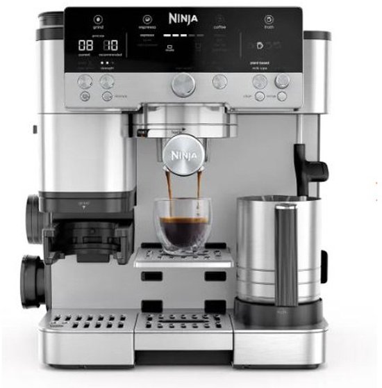 Ninja Luxe Café Premier 3-in-1 Espressomachine en Filterkoffiezetapparaat met Melkopschuimer - ES601EU