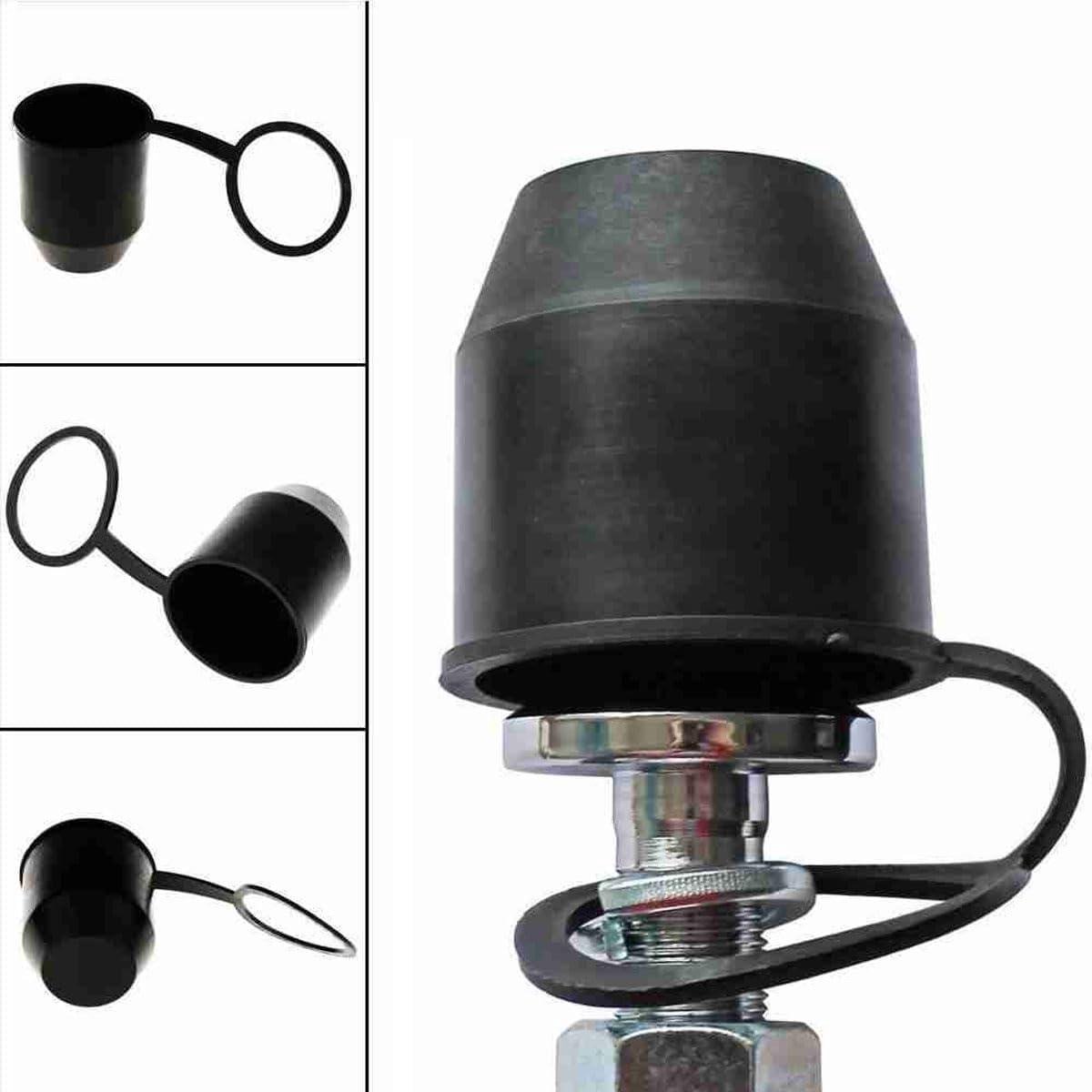 - Allecto Plus - Universele Balhoes voor Trekhaak - Beschermhoes - 4 Stuks - Waterdicht en Stofdicht