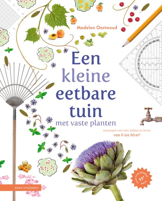 Een kleine eetbare tuin met vaste planten - cover