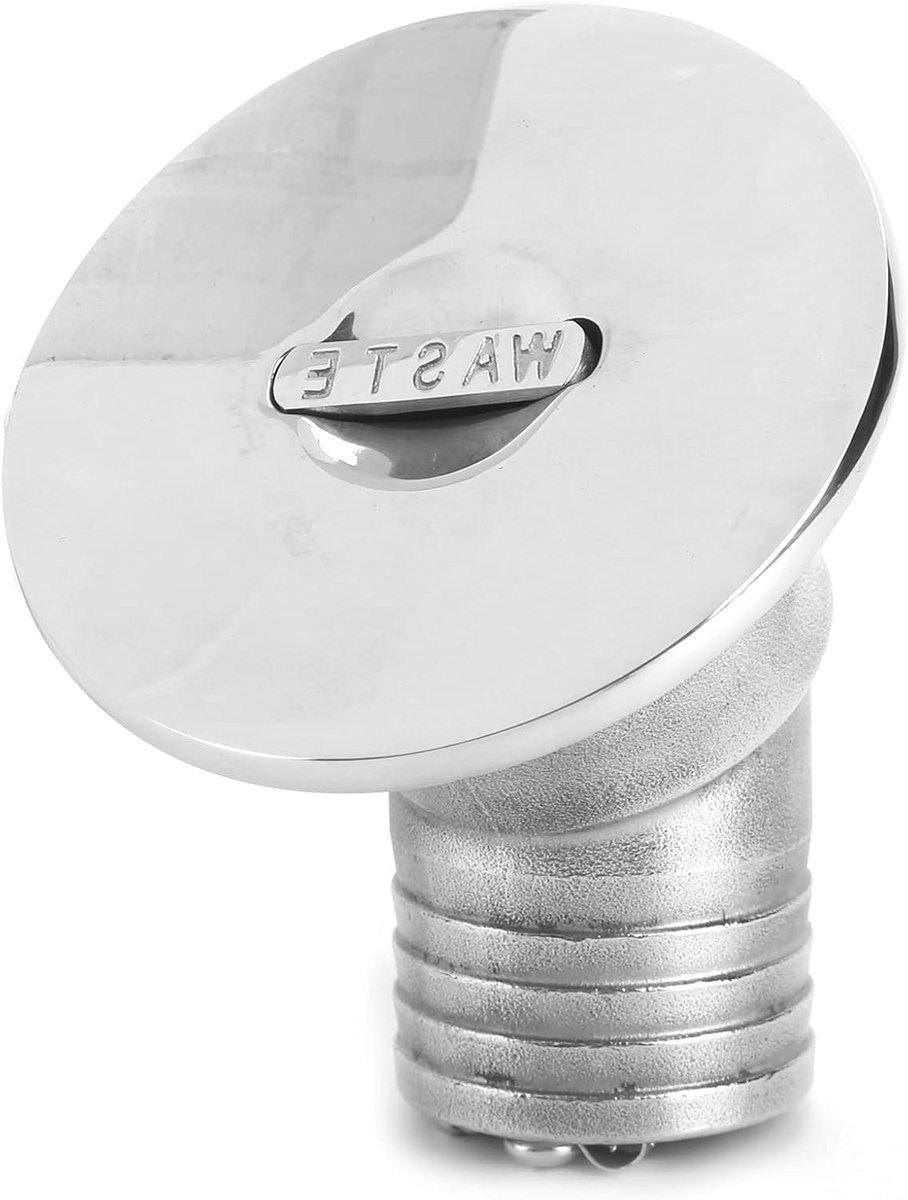 Allecto Plus - Inlaat voor water vullen 38mm RVS voor boot - Marine / Jacht
