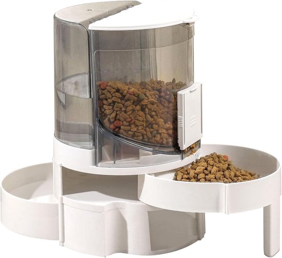 Automatische voerbak voor katten en honden - Grijs - - Automatische - €32,99