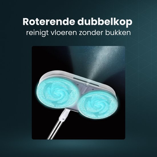 2 In1 Elektrische Oplaadbare Draadloze Vloerreiniger Scrubber Polijster Dweil Set 2 In1 Elektrische Oplaadbare Draadloze Vloerreiniger Scrubber Polijster Dweil Set