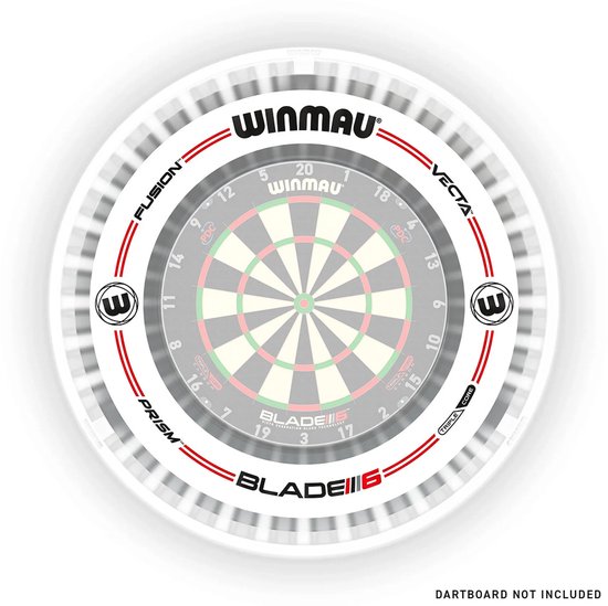 Winmau Plasma Ice Light Pro-Line Surround Bundel wit van Winmau — afbeelding 3