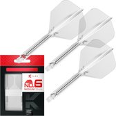 Target K-Flex Clear NO6 - Dart Flights - Medium