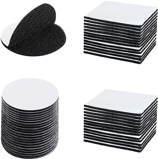 1008 Stuks Zelfklevende Klittenbandpunten, 10mm Zelfklevende Klittenbandpunten, Zelfklevend Klittenbandsluiting Sterk Klevend Klittenband Zelfklevende Plakpunten Voor Handwerk op Papier