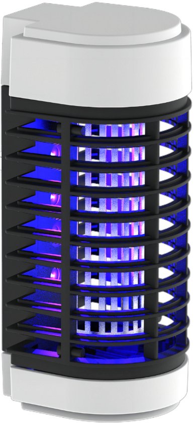 AVOID® GH11 Insectenlamp – UV Muggenlamp voor Binnen – Stil – 320V – Wit/Zwart