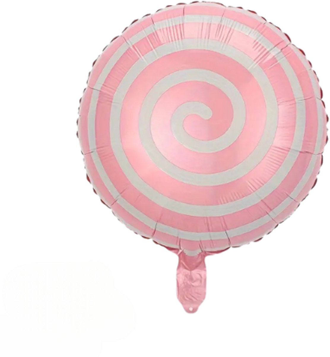 Folieballon snoep lichtroze - 40 cm
