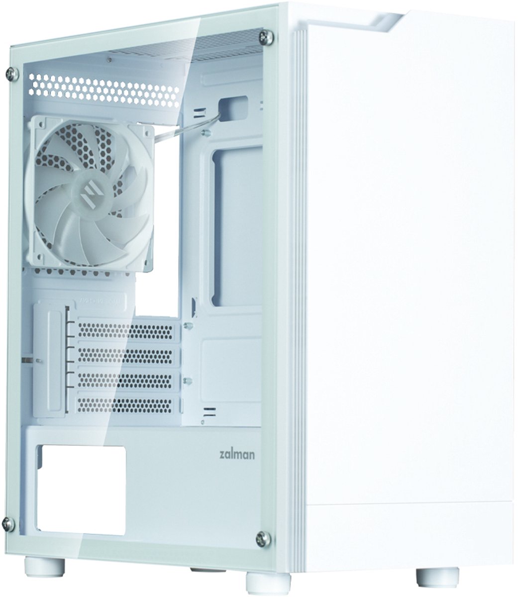 Zalman T4 Plus Mini Tower Wit behuizing - afbeelding 4