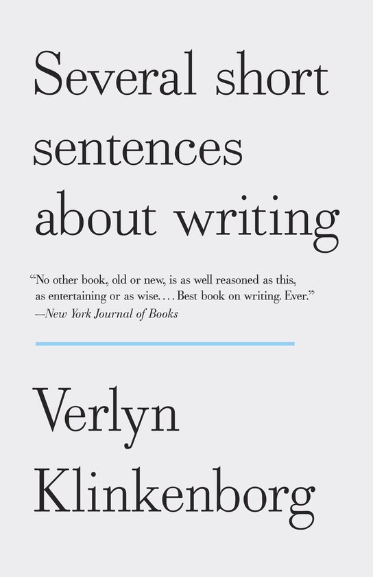 Several Short Sentences about Writing - cover
