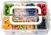 à snack avec couvercle - Assiettes à snack amovibles - Boîte à snack à snack avec couvercle - Assiettes à snack amovibles - Boîte à snack