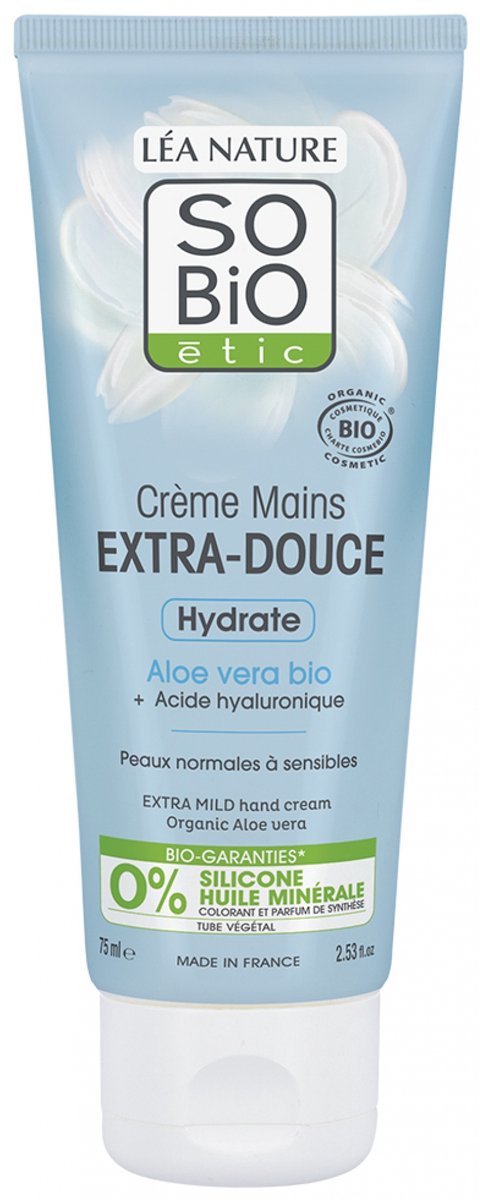 SO’BiO étic Handcreme aloe vera 75 Milliliter