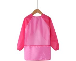 New Age Devi - Kliederschort Kinderen - Knutsel-schort - Verf-schort - Waterdicht Schort - Roze