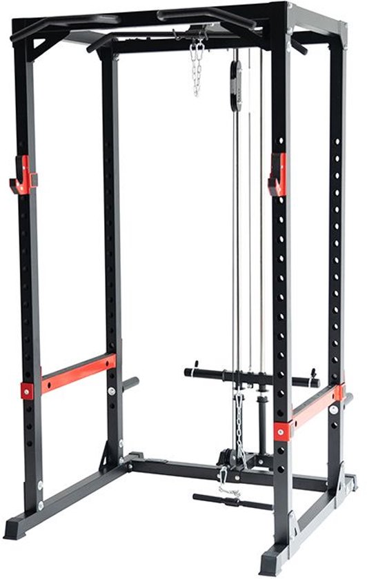 Titanium Strength Evolution Heavy Duty Power Rack | Power Cage | High & Low Pulley