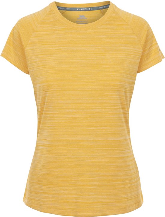 Haut Trespass pour femme Vickland - Active Top - Tp- 75 Pale Maize Marl-3XL
