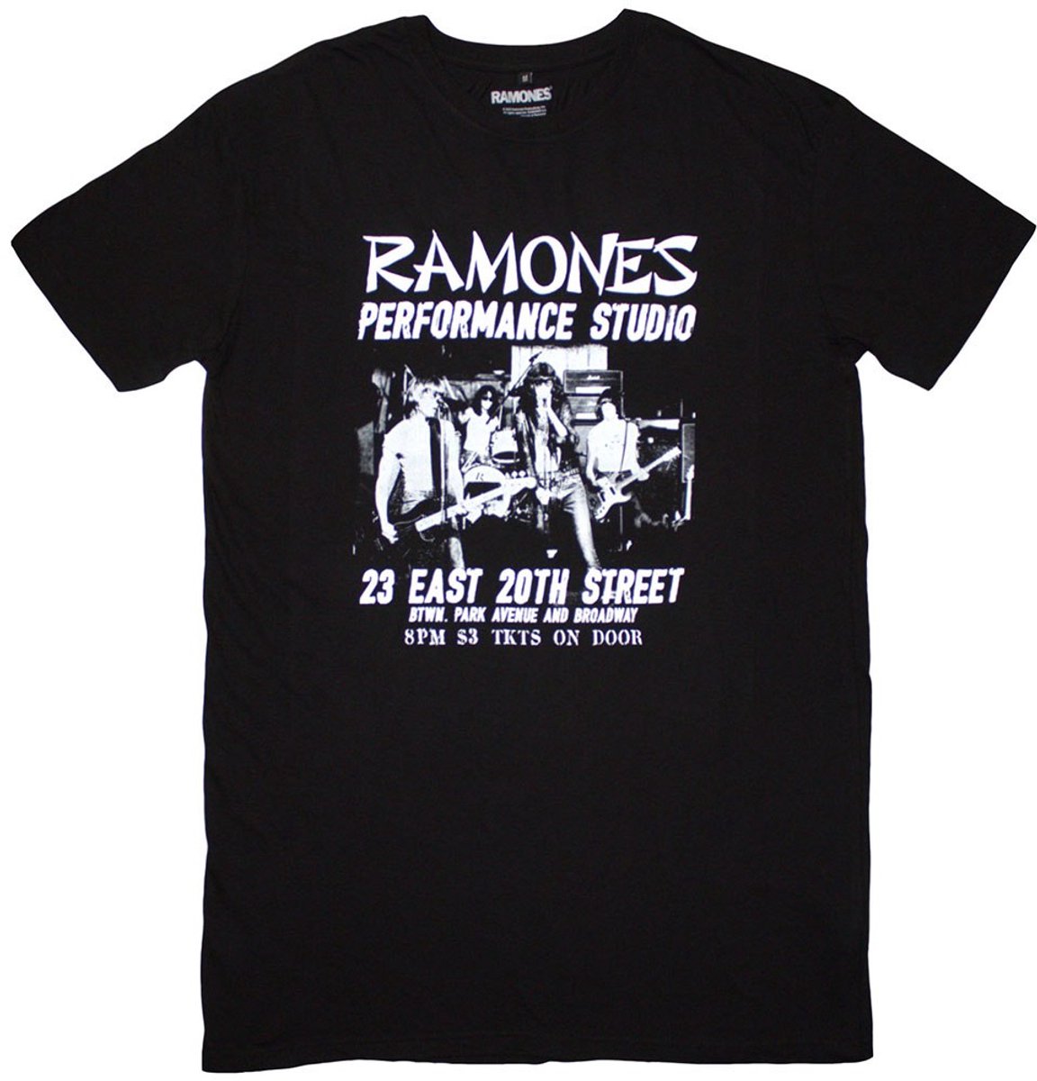 Ramones - East Village T-shirtjurk - 2XL - Zwart