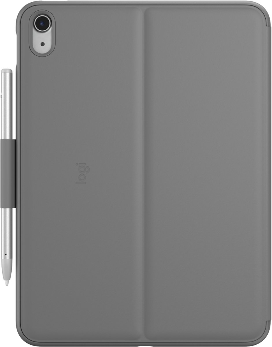 Logitech Slim Folio - Tablettoetsenbord - Geschikt voor iPad (10 gen & A16) - UK Qwerty