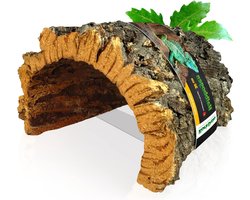 Kork-Deko Cork Bark Semi-Round 30cm (Rodent Reptile Vivarium) - cork wood tree oak