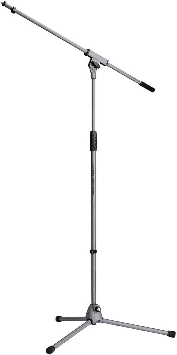 König & Meyer 21060 Galgenstatief grijs Soft Touch - Microfoonstandaard