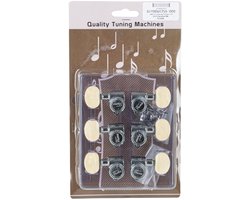 Fame 345CX Locking Tuners 3+3 Chrome Classic - Stemmechaniek voor gitaar