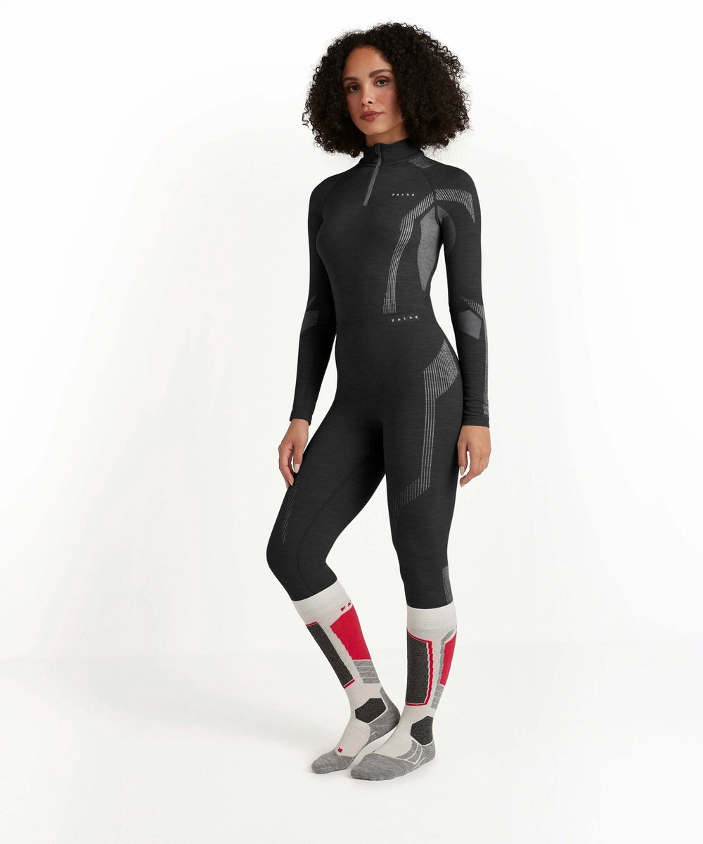 FALKE Dames Broek van onderlaag Wool-Tech Light 3/4 W Ti
