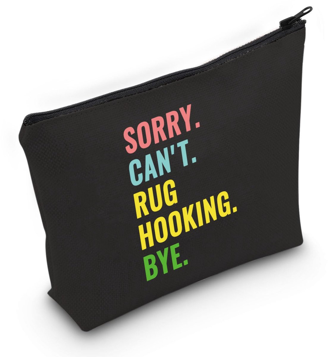 Carpet Hooking Retreat Cosmetic Bag Sorry Can't Carpet Hooking Bye Makeup Bag Hooking Lovers Gift Knitter Gift Crocheter Gift, Hooking Bye Bag Eu