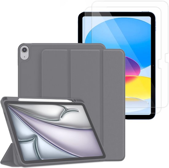 Mothca Matte Glazen Screenprotector Voor IPad Air 11 Inch M3 2025 / M2 2024 – Anti-verblinding, Anti-vingerafdruk, Inclusief Montageframe