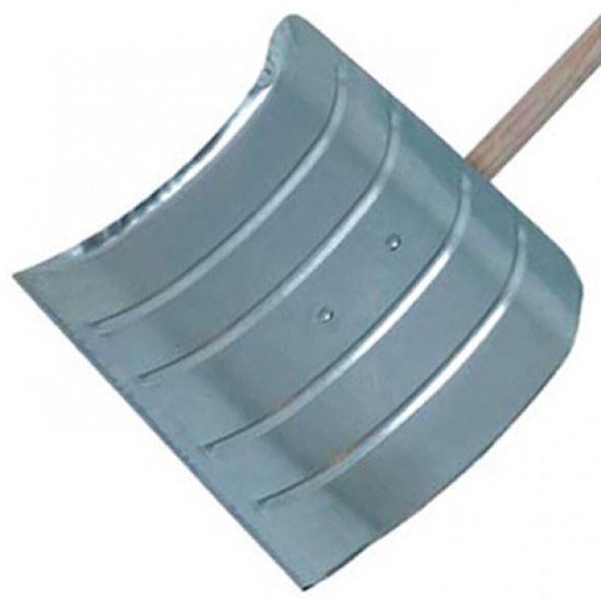 Sneeuwschuiver 38 cm breed zwart inclusief steel