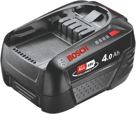 Bosch Lithium-Ion accu / batterij - 18 Volt - 4,0 Ah - Cordless family concept - exclusief oplader