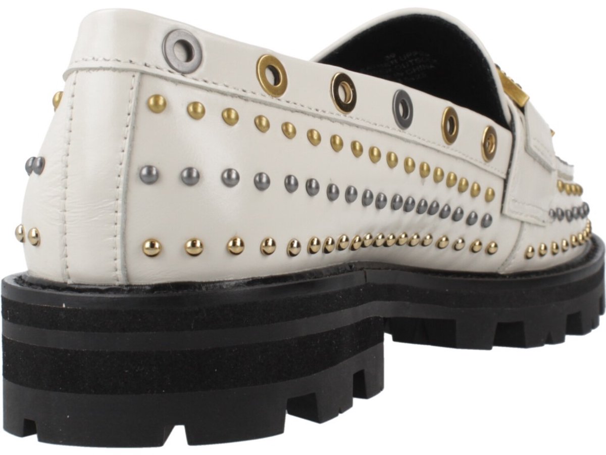 KURT GEIGER LONDON MANSION STUD LOAFER Wit 38 EU