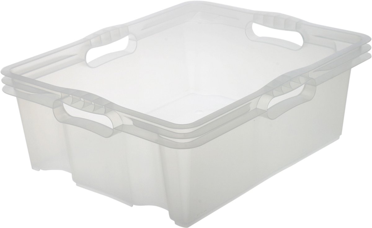 MULTIBOX L 43X35X15 - 16 L FRANZ TRANSPARANT KEEEPER 10273