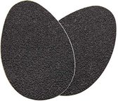 Anti-slip zoolstickers – Zoolgrip – Schoenstickers – Anti Slip Pads – Rough Grip – 1 paar – Ruw oppervlak – Antraciet