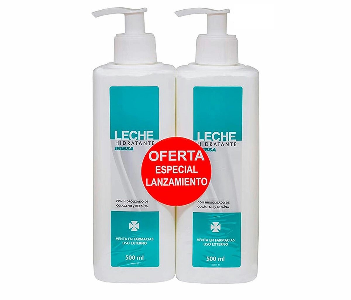 Vochtinbrengende Lichaamsmelk INIBSA Leche Hidratante 2 x 500 ml 500 ml