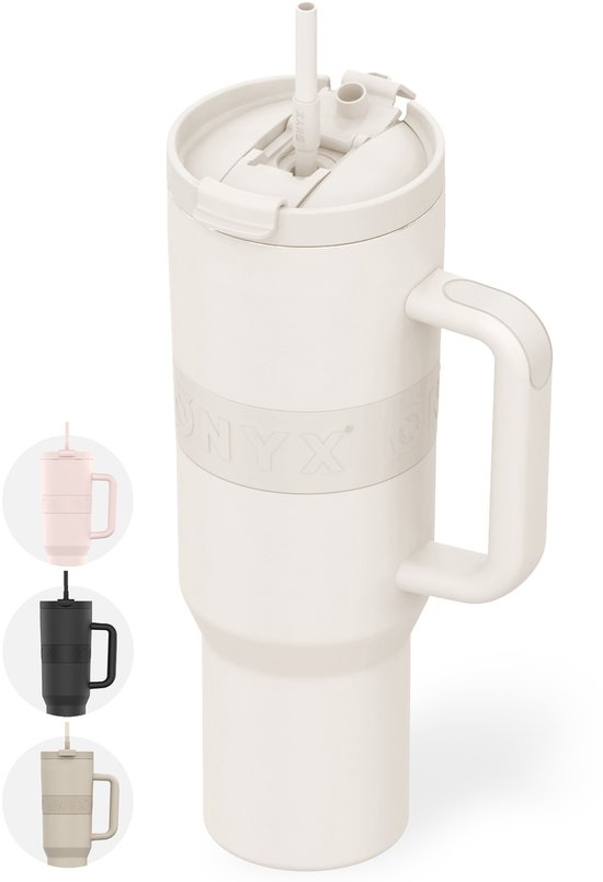 ONYX Drinkfles met Rietje