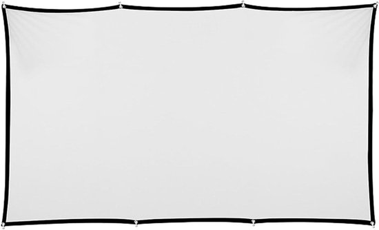 200 Inch Groot Projectiescherm, 16:9 HD Draagbaar Opvouwbaar Wasbaar